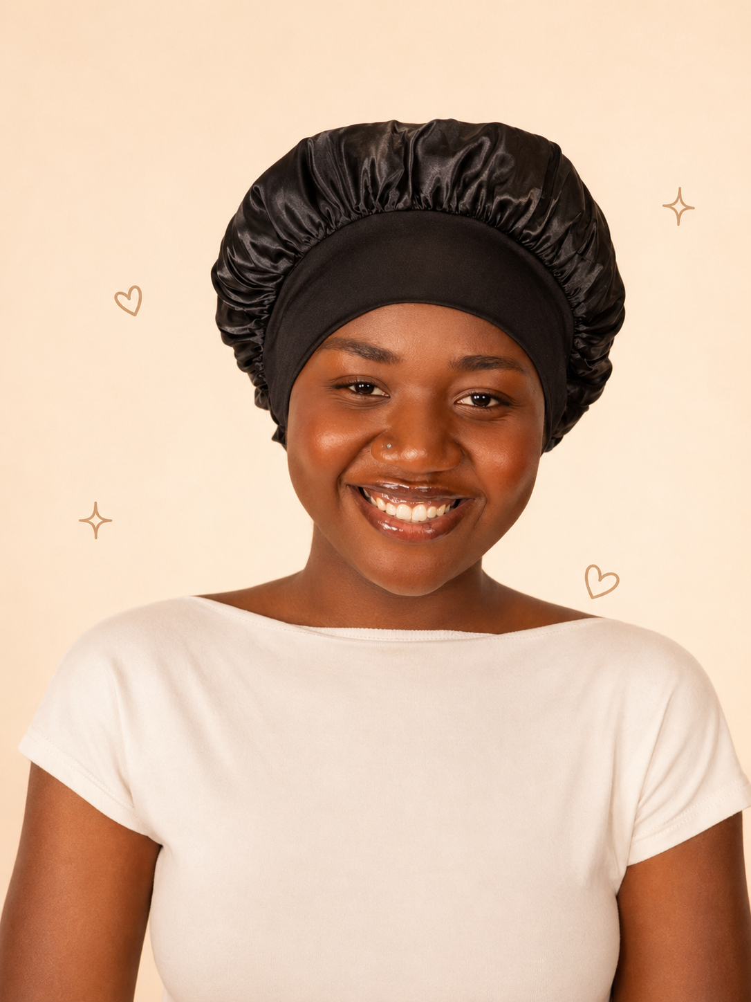 Bonnet en Satin